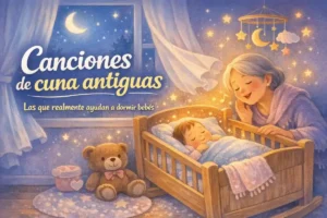 Canciones de cuna antiguas: Las más efectivas para dormir bebés profundamente