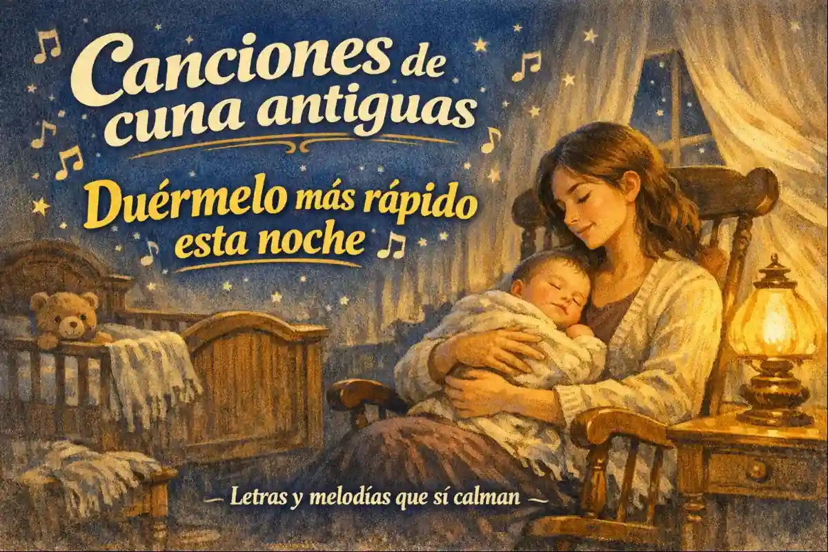 Canciones de cuna antiguas: Letras y melodías que ayudan a dormir esta noche