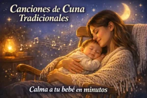 Canciones de cuna tradicionales: Guía práctica para calmar a tu bebé rápido