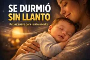 Cómo hacer dormir a un recién nacido: rutina suave que sí funciona