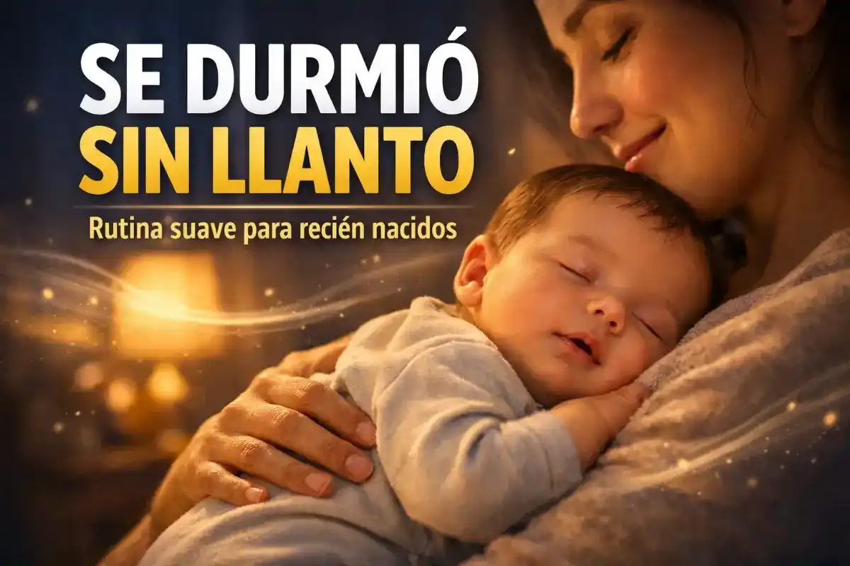 Cómo hacer dormir a un recién nacido: rutina suave que sí funciona