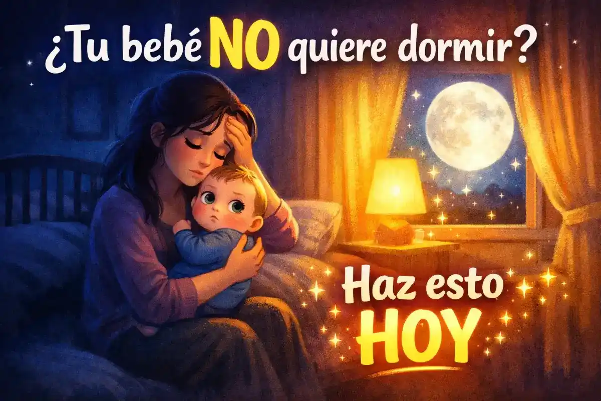 Mi bebé no quiere dormir: Qué hacer esta noche paso a paso
