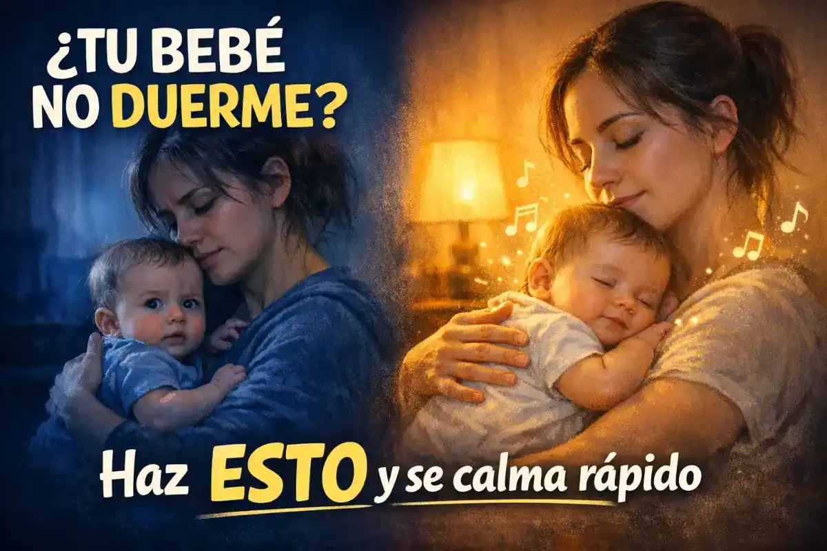Mi bebé no quiere dormir: Rutina suave para calmar y relajar