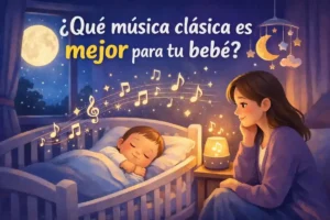 Música clásica para bebés: Qué elegir según la edad y etapa del sueño