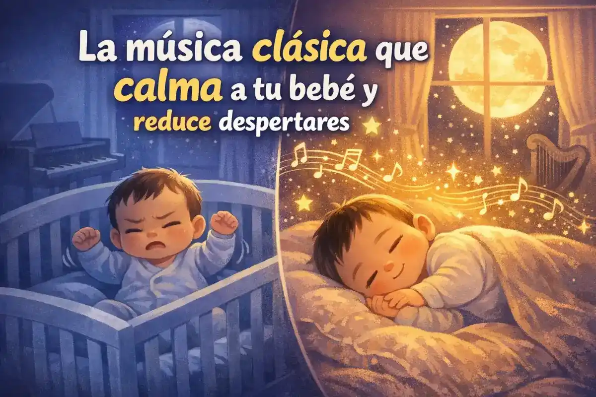 Música clásica para bebés: Cómo usarla para calmar y reducir despertares