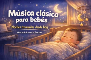 Música clásica para dormir bebés: Guía práctica para crear un ambiente tranquilo cada noche