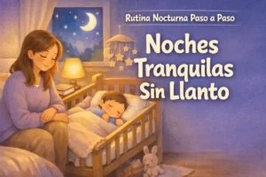 Rutina para dormir bebés: El método nocturno paso a paso para lograr noches tranquilas (sin llanto y sin pantallas)